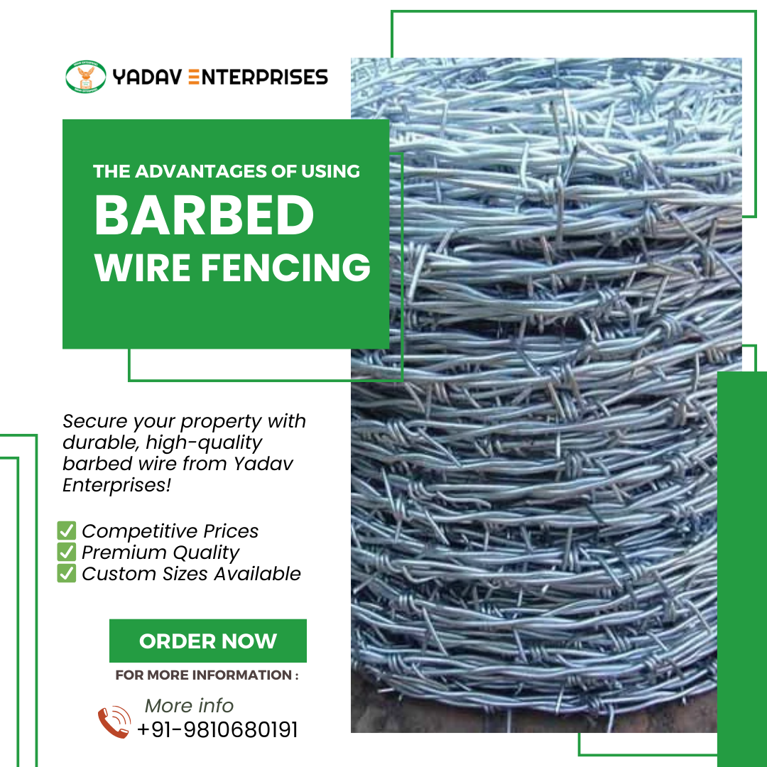 Barbed Wire Fencing in India