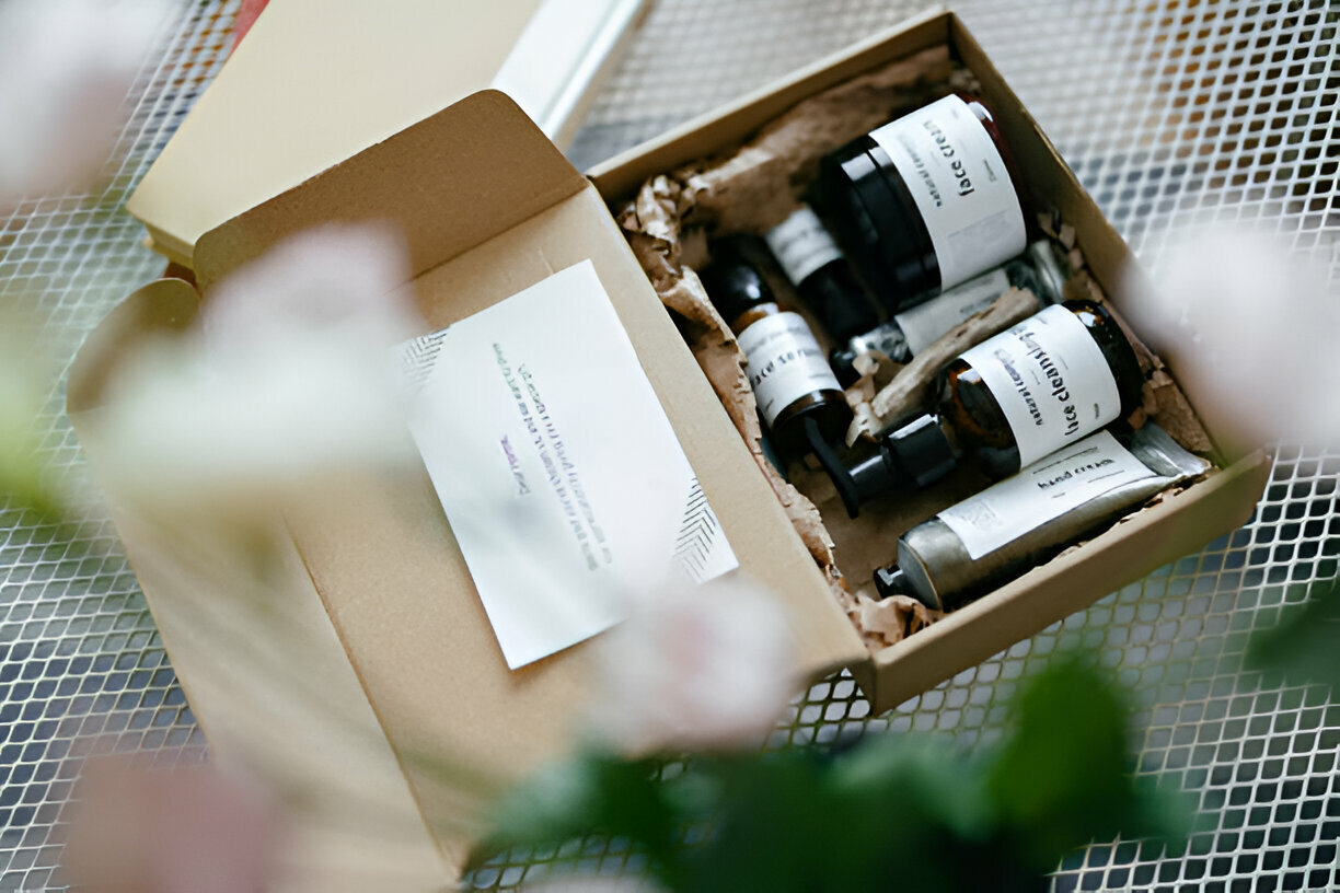 designs on the beard oil boxes