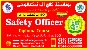Safety Officer Course in Rawalpindi Islamabad