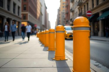 pipe bollards
